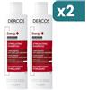 Vichy Dercos Shampoo Stimolante Energy+ Trattamento Complementare Anti-caduta 2 confezioni da 200ml