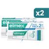 Elmex Sensitive Professional Whitening Dentifricio Sbiancante 2 confezioni da 2x75ml