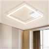 Homefire LED Plafoniera Camera da letto - Lampada Camera da letto 12W | Soggiorno moderno Lampada Cucina Lampada 3000K Corridoio Illuminazione soffitto quadrato per corridoio cucina
