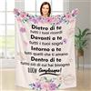 Merclix Regalo Donna Compleanno 130 x 150cm Flanella Coperta Termica Regalo Amica Compleanno Mamma Figlia Sorella Moglie Nonna