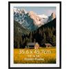 EYMPEU Cornice 35x45,Cornice Foto da Parete,Decorare la Vostra Casa, 1 Pezzo Portafoto Nero