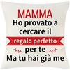 Merclix Federe Festa Della Mamma Idee Regalo Cuscini Divano 45x45 Regalo Mamma Natale Compleanno San Valentino