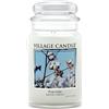 Village Candle 106326339 Pure Linen Grande Vaso, Bianco, 10.4 x 10.8 x 17.7 cm, 3 Unità