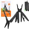 NexTool Multitool F12 Mini Flagship Strumento multifunzione 13 in 1 per portachiavi con forbici seghettate, lima, blocco di sicurezza, acciaio 80CrMoV14 aggiornato per EDC