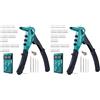 LIBRATON Rivettatrice Manuale Professionale, Kit Pistola per Rivetti Pop (Confezione da 2)