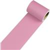 Decotalk Rosa Bordi per Carta da Parati per Camera da letto per Ragazze | 7.6X600cm Bordo Adesivo Perfetto per Mobili Specchi Impermeabile Carta Adesiva per Mobili Rosa Adesivo Riparazione per Parete