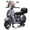 Piaggio Vespa PX150 Full Elettrica 12V per Bambini Grigio