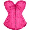 Generico Corsetto Nero Donna Sexy Bustino Push Up Elegante Stringivita Corset | Corsetto Modellante Regolabile Bustier Per Costume Halloween Gotico Medievale Steampunk Vampiro Strega Cosplay Carnevale