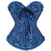 Generico Corsetto Nero Donna Sexy Bustino Push Up Elegante Stringivita Corset | Corsetto Modellante Regolabile Bustier Per Costume Halloween Gotico Medievale Steampunk Vampiro Strega Cosplay Carnevale