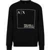Armani Exchange Felpa Sweatshirt Uomo 6LZMAY ZJFAZ