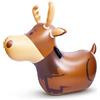 DoUPlay Alce Alce per Bambini, Giocattolo da Saltare, Alce Gonfiabile, Regalo per Bambini
