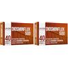 LA.GA Diosmina Esperidina 500 mg con Vitamina C, Rusco e Ippocastano 40 Compresse (Confezione da 2)