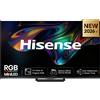 Hisense 75UR8S 190,5 cm (75) 4K Ultra HD Smart TV Wi-Fi Nero GARANZIA ITALIA
