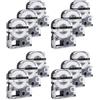 Invoker 3x LK-4WBN Compatibile Epson LABELWORKS cassetta nastro Bianco 12mm (Confezione da 4)