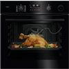 AEG NBR6P531SB - Forno da Incasso Elettrico Ventilato Multifunzione con Grill Pirolitico 72 Litri 60 cm Nero Classe Energetica A++