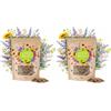 HAPPY SEED 500 g di semi di prato fiorito per un colorato pascolo per le api - miscela di semi di fiori selvatici colorati e ricchi di nettare per api e farfalle (incluso eBook 0) (Confezione da 2)