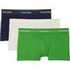 Calvin Klein Low Rise Trunk 3pk 0000u2664g Boxer a Vita Bassa Uomo (Pacco da 3)