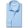 Charles Tyrwhitt Shirts for Men - Sky Blue Non Iron with 100% Cotton Twill - Formal Dress Shirt for Work, Business & Weddings