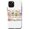 100th Day Funny Silly Goose Teacher Kid Custodia per iPhone 11 Pro 100 Days of School Goose Cute Teacher 100th Day Kids