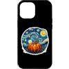 Pumpkin Starry Night Paining Van Gogh Me Custodia per iPhone 12 Pro Max Zucca Notte stellata Dolore Van Gogh Ringraziamento Autunno Art