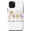 100th Day Funny Silly Goose Teacher Kid Custodia per iPhone 11 Pro 100 Days of School Goose Cute Teacher 100th Day Kids