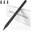 BAZO Penna per iPad,Penna per Tablet Compatibile con Apple iPad 2018-2025 Ricarica Rapida,Sensibile all'Inclinazione&Rifiuto del Palmo,Stylus Pencil per iPad 6-11,Pro 13/12,9/11'',Air 3-6,Mini 6/5