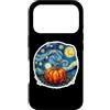 Pumpkin Starry Night Paining Van Gogh Me Custodia per iPhone 17 Pro Zucca Notte stellata Dolore Van Gogh Ringraziamento Autunno Art