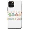 100th Day Funny Silly Goose Teacher Kid Custodia per iPhone 11 Pro 100 Days of School Goose Cute Teacher 100th Day Kids