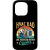 Proud HVAC Tech Custodia per iPhone 15 Pro HVAC Dad è come un papà normale ma più fresco - HVAC Tech AC Repair