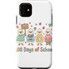 100th Day Funny Duck Teacher Kid Boys Gi Custodia per iPhone 11 100 Days of School Ducks Cute Teacher 100th Day Kids