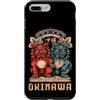 Ryukyu Island Works Custodia per iPhone 7 Plus/8 Plus Okinawa Shisa Guardian Coppia tradizionale souvenir Ryukyu