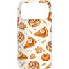 Autumn Pastry Illustrations Custodia per iPhone 17 Pro Max Motivo con pasticcini e biscotti autunnali del Ringraziamento