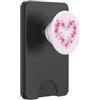 Painted Lips Co Cuore Rosa Lilla Stampa Labbra PopSockets PopWallet per MagSafe