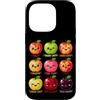 Apple Collection Fruit Type Orchard Farm Custodia per iPhone 14 Pro Diverse varietà di mele frutteto colorato raccolto frutta