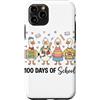 100th Day Funny Silly Goose Teacher Kid Custodia per iPhone 11 Pro 100 Days of School Goose Cute Teacher 100th Day Kids