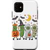 Cute Halloween Season Custodia per iPhone 11 Funny Pickle Halloween Costume Party Humor