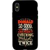 Funny Name Donald Designs Custodia per iPhone X/XS Buon Donald Santa Natale dicendo divertente Paperino Nome