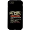 Proud HVAC Tech Custodia per iPhone SE (2020) / 7/8 Definizione del tecnico HVAC - Riparazione AC HVAC Tech