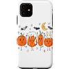Cute Halloween Season Custodia per iPhone 11 Halloween Cat Pumpkin Spooky Season Fun