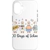 100th Day Funny Silly Goose Teacher Kid Custodia per iPhone 16 100 Days of School Goose Cute Teacher 100th Day Kids