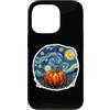 Pumpkin Starry Night Paining Van Gogh Me Custodia per iPhone 13 Pro Zucca Notte stellata Dolore Van Gogh Ringraziamento Autunno Art