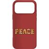Jeff Hobrath Custodia per iPhone 17 Pro Max PACE autunno Faux Patchwork Zucche foglie autunnali