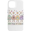 100th Day Funny Silly Goose Teacher Kid Custodia per iPhone 14 100 Days of School Goose Cute Teacher 100th Day Kids