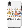 100th Day Funny Silly Goose Teacher Kid Custodia per iPhone XR 100 Days of School Goose Cute Teacher 100th Day Kids