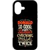 Funny Name Donald Designs Custodia per iPhone 17 Buon Donald Santa Natale dicendo divertente Paperino Nome