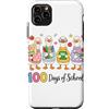 100th Day Funny Silly Goose Teacher Kid Custodia per iPhone 11 Pro Max 100 Days of School Goose Cute Teacher 100th Day Kids