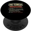 Proud HVAC Tech Definizione del tecnico HVAC - Riparazione AC HVAC Tech PopSockets PopGrip Adesivo