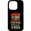 Funny Name Donald Designs Custodia per iPhone 14 Pro Buon Donald Santa Natale dicendo divertente Paperino Nome
