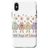 100th Day Funny Silly Goose Teacher Kid Custodia per iPhone X/XS 100 Days of School Goose Cute Teacher 100th Day Kids
