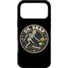 Mens Spooky Pickleball Skeleton Leg Play Custodia per iPhone 17 Pro Max Spooky Pickleball Skeleton Leg Player Lover Oh Snap Gag, da uomo
